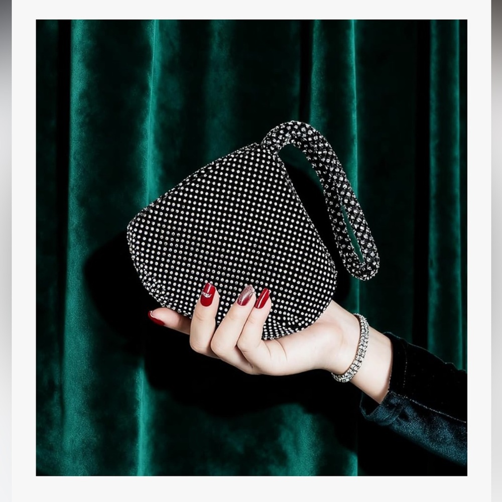 🆕 Rhinestone Evening Bag - Picture 4 of 7